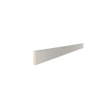 Click Here To Enlarge This Photo Of Classic / Shaker White Plinth - BED1518P