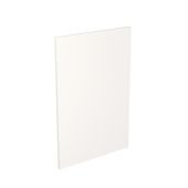 Kitchen Kit Flatpack J Pull Ultra Matt White 600 Panel Base End - FKKJ0528