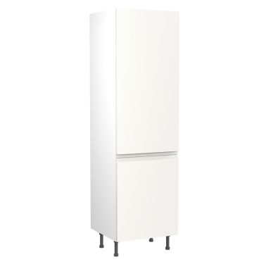 Click Here To Enlarge This Photo Of Kitchen Kit Flatpack J Pull Ultra Matt White 600 Tall Unit Larder - FKKJ0534