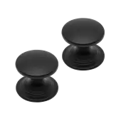 Matt Black Windsor Knob (Pack of 2) - BEDHWKMB