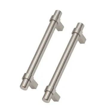 Click Here To Enlarge This Photo Of Stainless Steel Rail Bar Handle (Pack of 2) - BEDHAND19