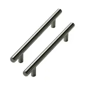 Stainless Steel T-Bar Handle (Pack of 2) - BEDHTBH1