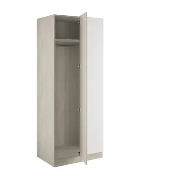 Click Here To Enlarge This Photo Of J-Pull Handleless Cashmere Blind Corner Wardrobe - BEDUJ0612B