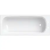 Twyford Celtic Rectangular Steel Bath BL1502WH – 1700mm x 700mm White Single-Ended Bath with Pre-Drilled Tap Holes