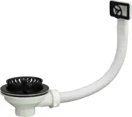 Forrest & Brook Eco Kitchen Strainer Waste with Round OverFlow Plate