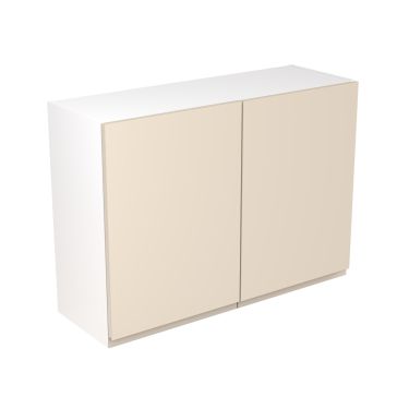 Click Here To Enlarge This Photo Of Kitchen Kit Flatpack J Pull Ultra Matt Cashmere 1000 Wall Unit - FKKJ0615