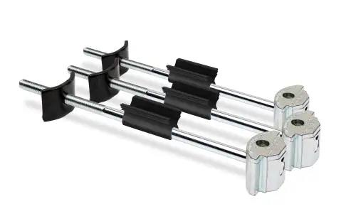 Click Here To Enlarge This Photo Of Quaytech Zipbolt Connectors ZIP-10.700 3 Pack 164mm (26mm - 40mm Worktop)