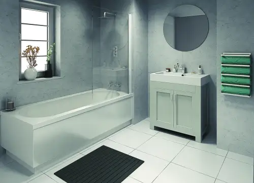 Click Here To Enlarge This Photo Of Perform Panel Grey Bonito Plywood Nu-Lock 7228