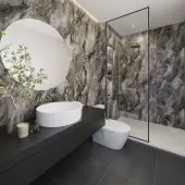 Perform Panel Toffee Marble Plywood Nu-Lock 7256