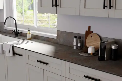 Click Here To Enlarge This Photo Of Iron Ore Compact Laminate Worktop - 5774