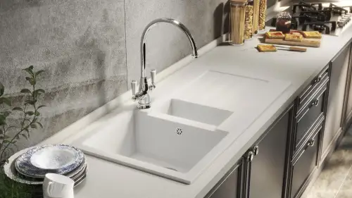 Click Here To Enlarge This Photo Of Twin Lever Classic Tap