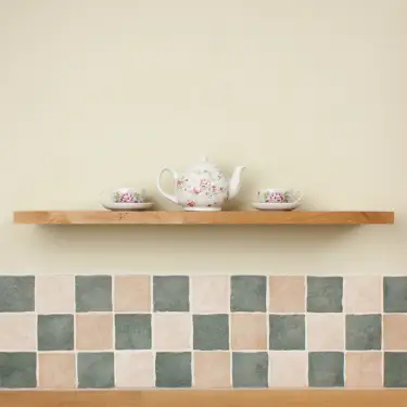 Click Here To Enlarge This Photo Of De Terra Oak Floating Shelves