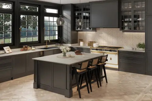 Click Here To Enlarge This Photo Of Coreluxe Sahara Shell Solid Surface Worktop - GC3391