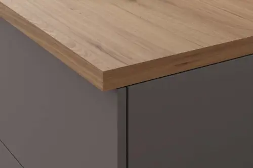 Click Here To Enlarge This Photo Of Rustic Wood Laminate Worktop - WN337