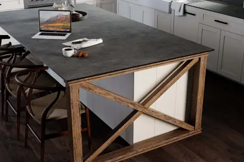 Click Here To Enlarge This Photo Of Slate Compact Laminate Worktop - 5578