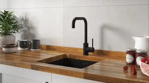 Click Here To Enlarge This Photo Of Side Lever Square Tap