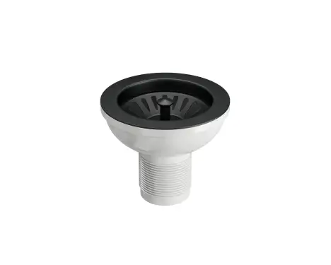 Click Here To Enlarge This Photo Of Forrest & Brook Eco Kitchen Strainer Waste with Round OverFlow Plate