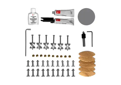 Click Here To Enlarge This Photo Of Aria Solid Laminate Installation & Undermounted Sink Kit