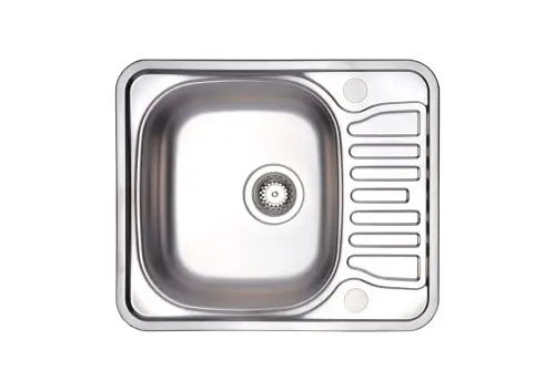 Click Here To Enlarge This Photo Of Stainless Steel Sink with Drainer (Compact) - SS-1BDM