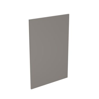 Click Here To Enlarge This Photo Of Kitchen Kit Flatpack J Pull Ultra Matt Dust Grey 600 Panel Base End - FKKJ0828