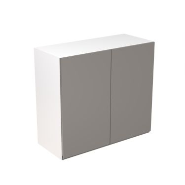 Click Here To Enlarge This Photo Of Kitchen Kit Flatpack J Pull Ultra Matt Dust Grey 800 Wall Unit - FKKJ0838