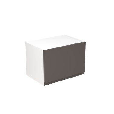 Click Here To Enlarge This Photo Of Kitchen Kit Flatpack J Pull Ultra Matt Graphite 500 Wall Unit Bridge - FKKJ0918