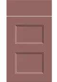 Bella Supermatt Rusty Red &colon; Style &colon; Aldridge&period; MDF Vinyl Wrapped Door&sol;Drawer