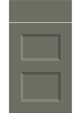 Click Here To Enlarge This Photo Of Bella Supermatt Smoke Green &colon; Style &colon; Aldridge&period; MDF Vinyl Wrapped Door&sol;Drawer