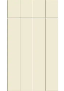 Click Here To Enlarge This Photo Of Bella Alabaster : Style : Austin. MDF Vinyl Wrapped Door/Drawer