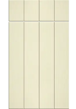 Click Here To Enlarge This Photo Of Bella Oakgrain Cream : Style : Austin. MDF Vinyl Wrapped Door/Drawer