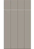Bella Matt Stone Grey : Style : Austin. MDF Vinyl Wrapped Door/Drawer
