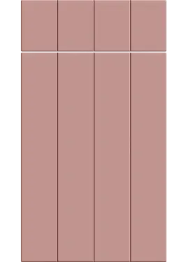 Click Here To Enlarge This Photo Of Bella Supermatt Blush Pink : Style : Austin. MDF Vinyl Wrapped Door/Drawer
