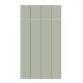 Bella Supermatt Sage Green : Style : Austin. MDF Vinyl Wrapped Door/Drawer