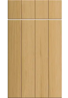 Click Here To Enlarge This Photo Of Bella Lissa Oak : Style : Austin. MDF Vinyl Wrapped Door/Drawer