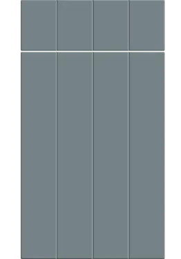 Click Here To Enlarge This Photo Of Bella Supermatt Mood Grey : Style : Austin. MDF Vinyl Wrapped Door/Drawer