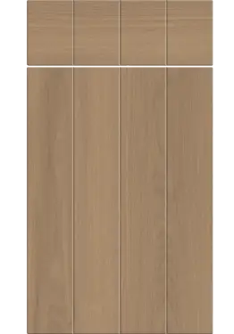 Click Here To Enlarge This Photo Of Bella Canella Oak : Style : Austin. MDF Vinyl Wrapped Door/Drawer