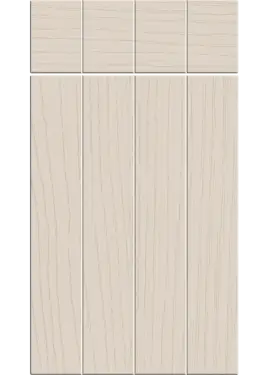 Click Here To Enlarge This Photo Of Bella Paintflow Taupe Grey : Style : Austin. MDF Vinyl Wrapped Door/Drawer