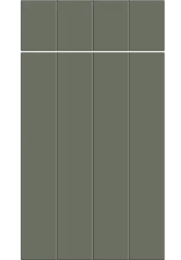 Click Here To Enlarge This Photo Of Bella Supermatt Smoke Green : Style : Austin. MDF Vinyl Wrapped Door/Drawer