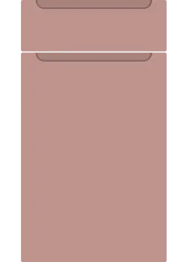 Click Here To Enlarge This Photo Of Bella Supermatt Blush Pink : Style : Chelsea. MDF Vinyl Wrapped Door/Drawer