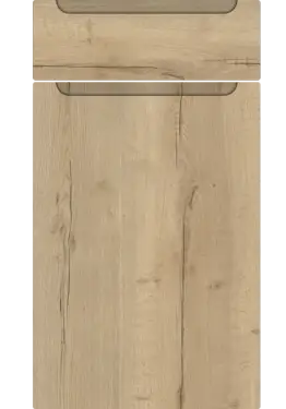 Click Here To Enlarge This Photo Of Bella Halifax Natural Oak : Style : Chelsea. MDF Vinyl Wrapped Door/Drawer