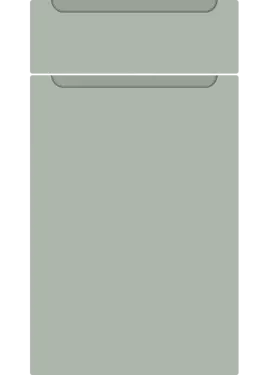 Click Here To Enlarge This Photo Of Bella Matt Pistachio Green : Style : Chelsea. MDF Vinyl Wrapped Door/Drawer