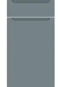 Bella Supermatt Mood Grey : Style : Chelsea. MDF Vinyl Wrapped Door/Drawer