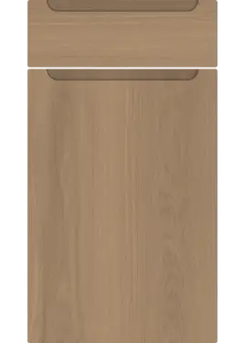 Click Here To Enlarge This Photo Of Bella Canella Oak : Style : Chelsea. MDF Vinyl Wrapped Door/Drawer