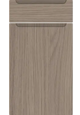 Click Here To Enlarge This Photo Of Bella Grey Vicenza Oak : Style : Chelsea. MDF Vinyl Wrapped Door/Drawer