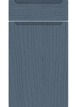 Click Here To Enlarge This Photo Of Bella Paintflow Colonial Blue : Style : Chelsea. MDF Vinyl Wrapped Door/Drawer