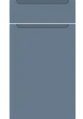 Bella Supermatt Misty Blue : Style : Chelsea. MDF Vinyl Wrapped Door/Drawer