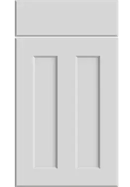 Click Here To Enlarge This Photo Of Bella Porcelain White : Style Chester. MDF Vinyl Wrapped Door/Drawer