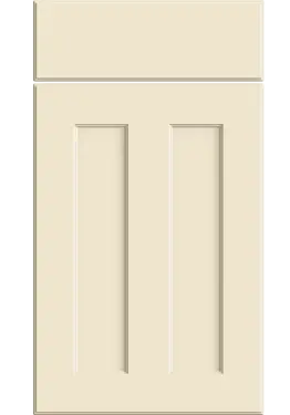 Click Here To Enlarge This Photo Of Bella Ivory : Style : Chester. MDF Vinyl Wrapped Door/Drawer
