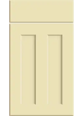 Click Here To Enlarge This Photo Of Bella Vanilla : Style : Chester. MDF Vinyl Wrapped Door/Drawer