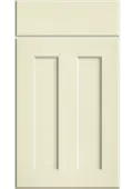 Bella Oakgrain Cream : Style : Chester. MDF Vinyl Wrapped Door/Drawer